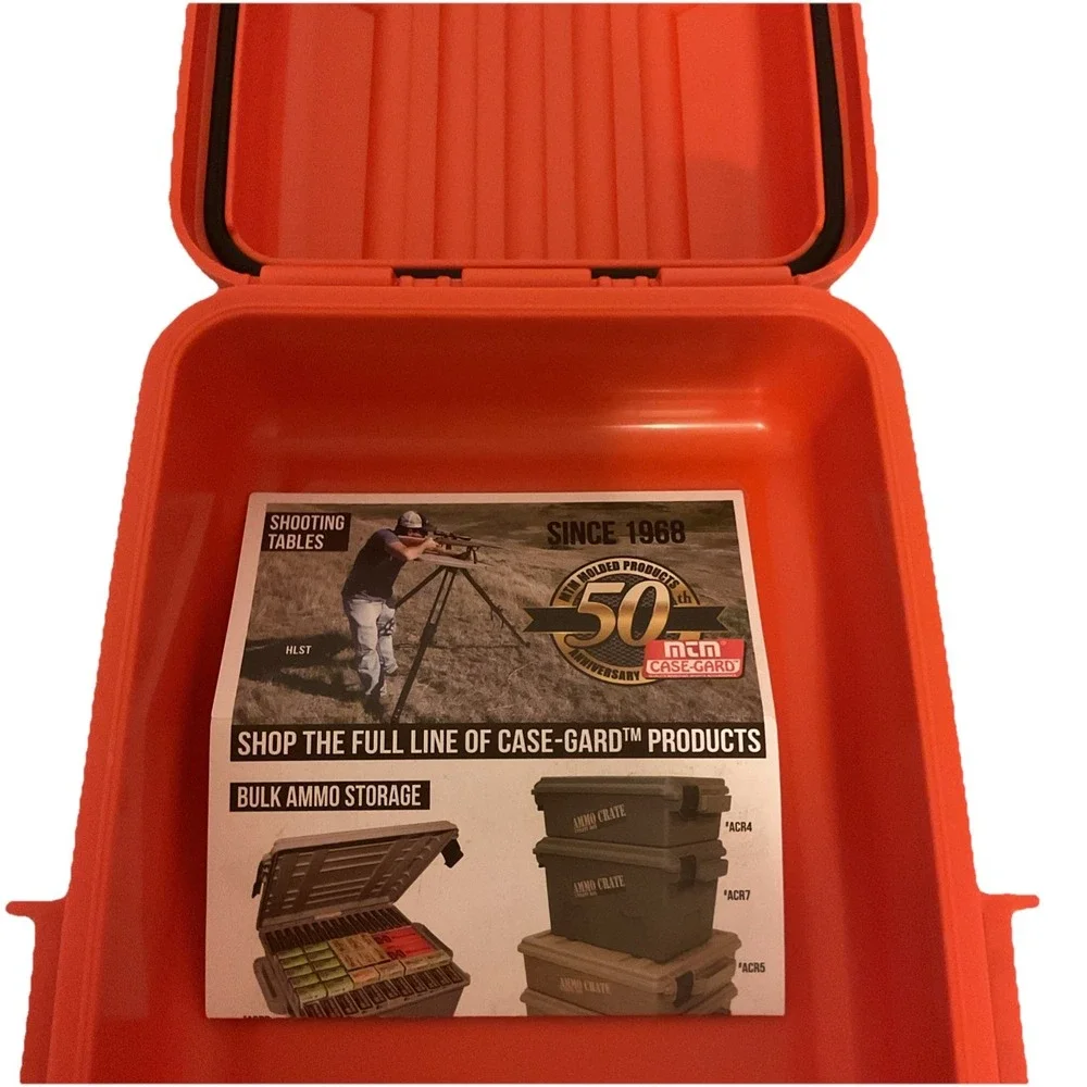 MTM Survivor Dry Box Water Resistant 10x7x3‎ Inches Orange: S1072-35